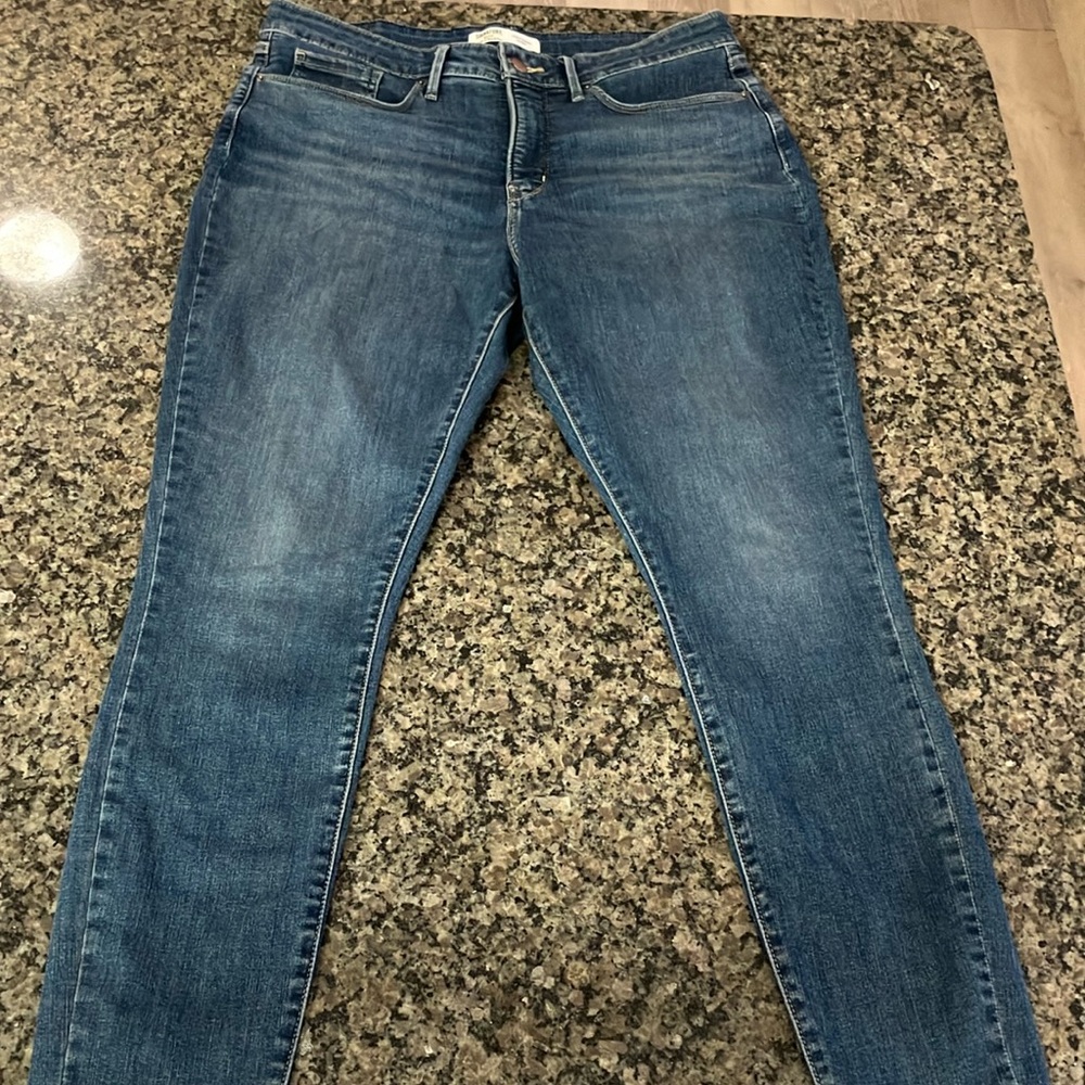 Signature by Levi Strauss Blue Skinny Jeans